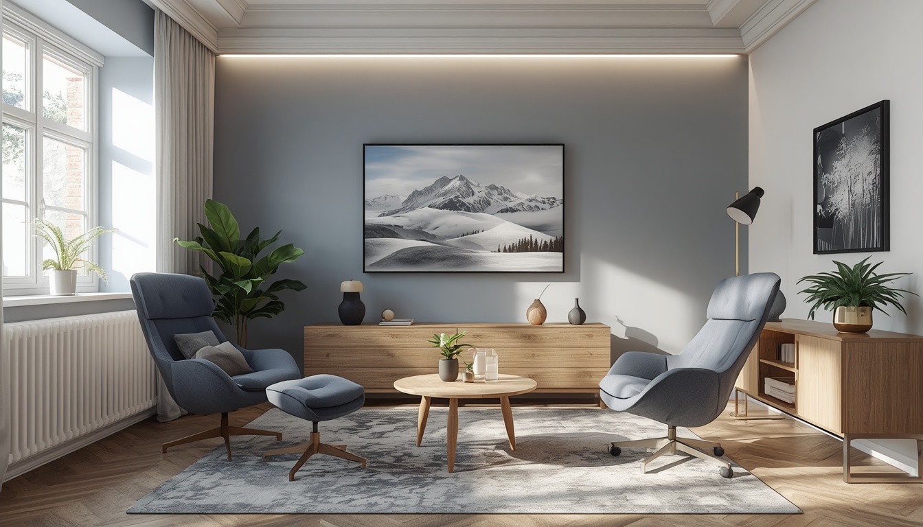 Lugnt sovrum designat för optimal sömn